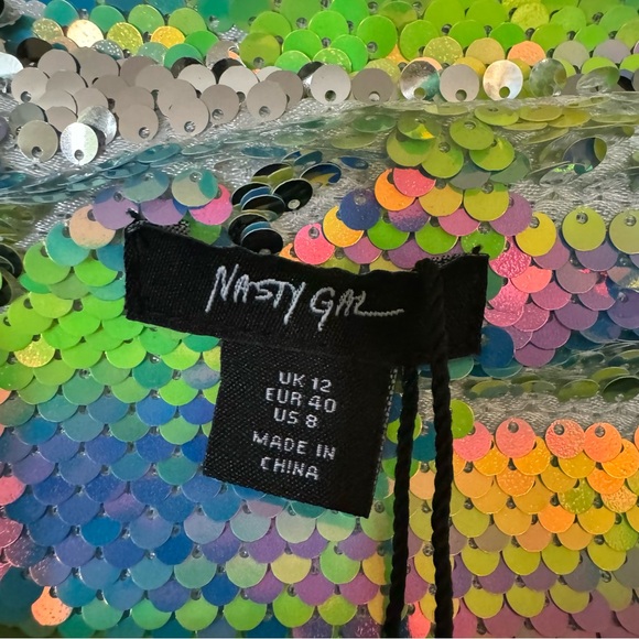 Sequin Jumpsuit with fringe detail - Picture 6 of 10